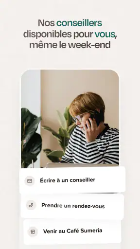 Sumeria — Compte bancaire IA screenshot