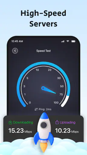 Suojattu VPN-välityspalvelin screenshot