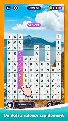 Surf des Mots - Jeu de mots screenshot