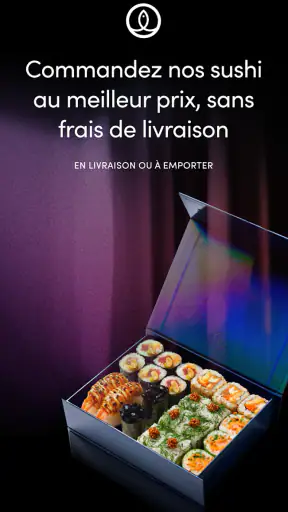 Sushi Shop, livraison de repas screenshot
