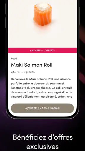 Sushi Shop, livraison de repas screenshot