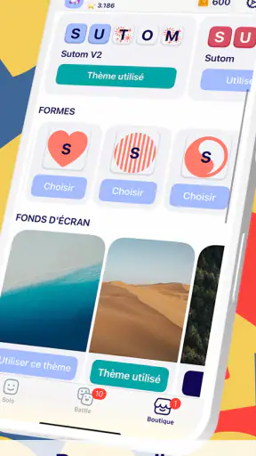 Sutom - Jeux de mots du jour screenshot