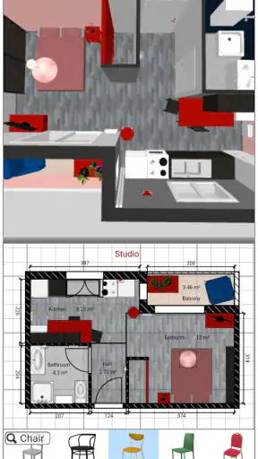 Sweet Home 3D Planifiez Maison screenshot