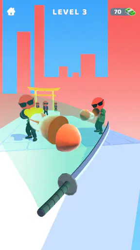 Sword Play! Action Ninja 3D screenshot