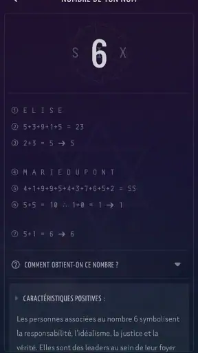 Ta Numérologie Quotidienne screenshot