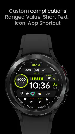 TACT ONE: Watch face screenshot