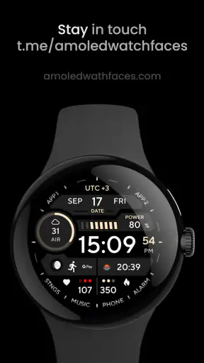 TACT ONE: Watch face screenshot
