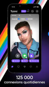 Taimi: Rencontres LGBTQ+, Chat screenshot