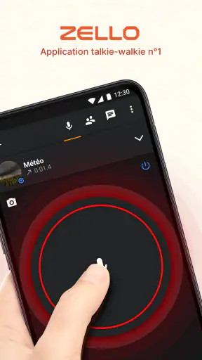 Talkie Walkie Zello PTT screenshot
