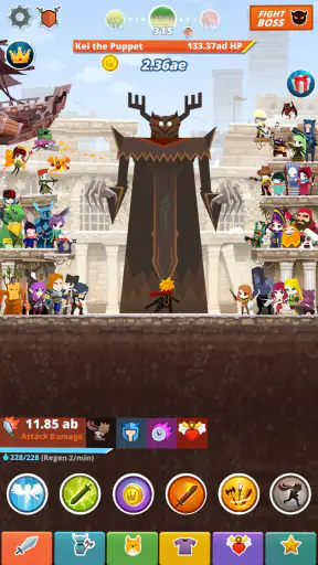 Tap Titans 2: Hero Clicker RPG screenshot