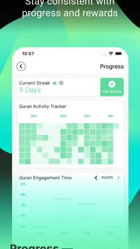 Tarteel: Mémorisation Coran IA screenshot