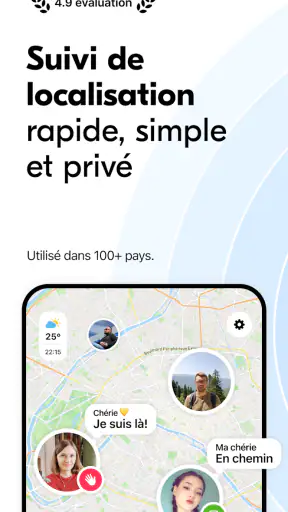 Teem - Finder Famille et Amis screenshot