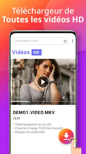 Téléchargeur screenshot