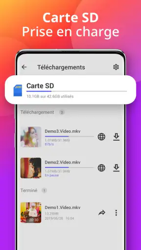Téléchargeur screenshot