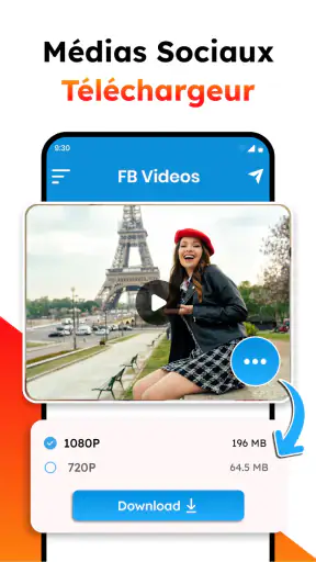 Téléchargeur de vidéo:Lecteur screenshot