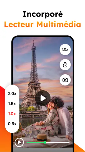Téléchargeur de vidéo:Lecteur screenshot