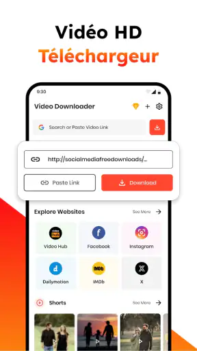Téléchargeur de vidéo:Lecteur screenshot