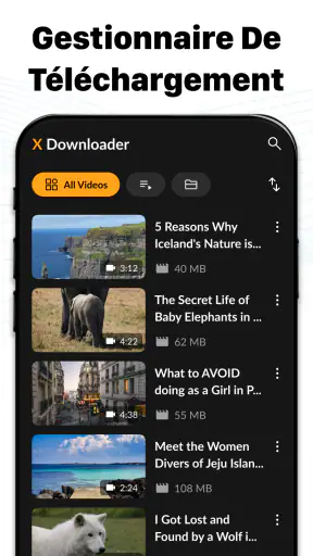 Téléchargeur de vidéos screenshot