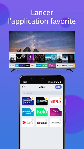 Télécommande pour Samsung TV screenshot