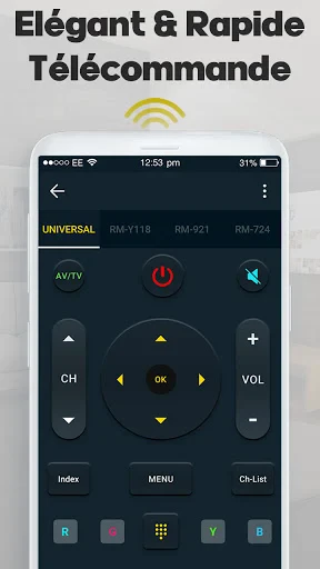 Telecommande Universelle de TV screenshot