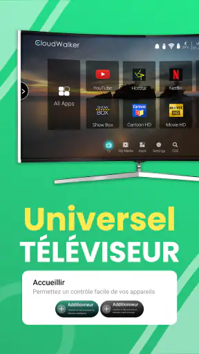 Télécommande universelle TV screenshot
