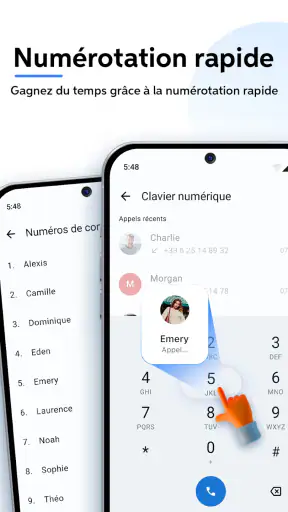 Téléphone screenshot