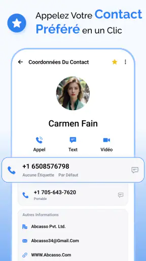 Téléphone - Appels et Contacts screenshot