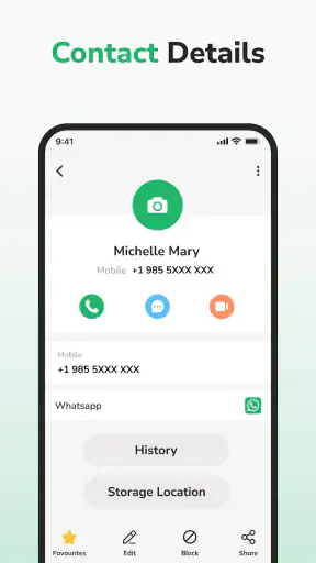 Téléphone et contacts screenshot