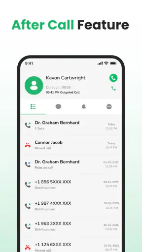 Téléphone et contacts screenshot