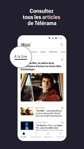 Télérama : culture, tv, cinéma screenshot