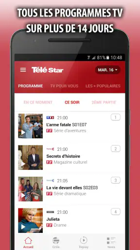 TéléStar programmes & actu TV screenshot