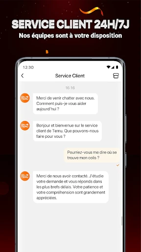 Temu : Achats et Mode en Ligne screenshot