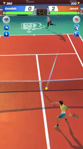 Tennis Clash : Jeu Mulitjoueur screenshot
