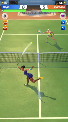 Tennis Clash : Jeu Mulitjoueur screenshot