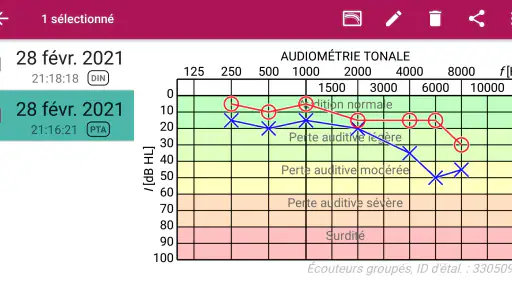 Test d'Audition screenshot