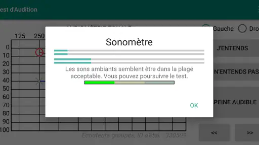 Test d'Audition screenshot