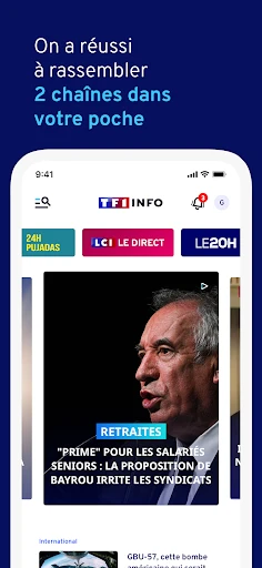 TF1 INFO - LCI : Actualités screenshot