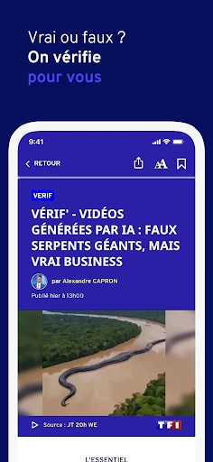 TF1 INFO - LCI : Actualités screenshot