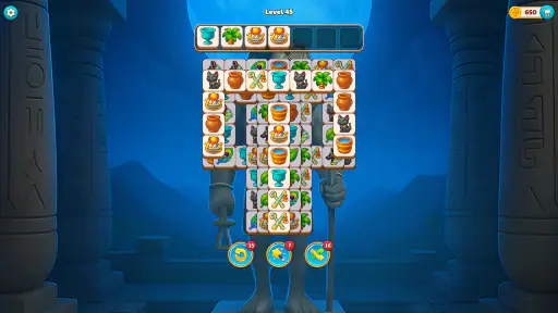 Tile Pyramid: Quête Match screenshot