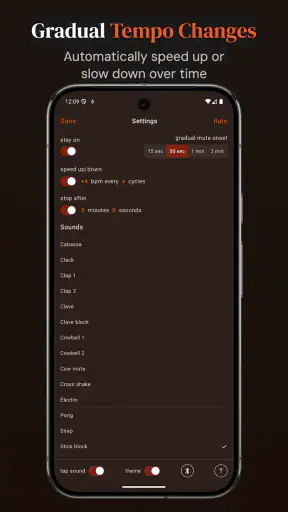 Time Guru Métronome screenshot