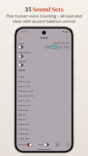 Time Guru Métronome screenshot