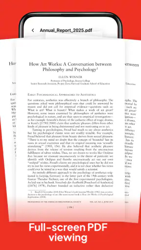 Tiny PDF-Read PDF screenshot