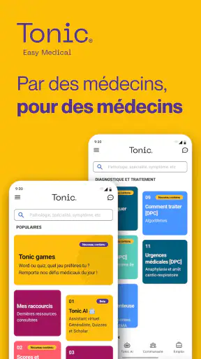 Tonic : Médecine pour Médecins screenshot