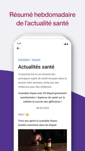 Tonic : Médecine pour Médecins screenshot