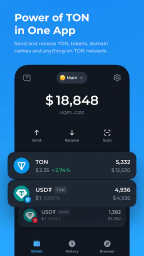 Tonkeeper — TON Wallet screenshot