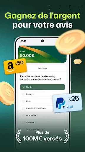 TopSurveys: Sondages rémunérés screenshot