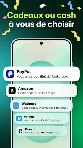 TopSurveys: Sondages rémunérés screenshot