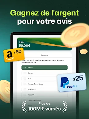TopSurveys: Sondages rémunérés screenshot