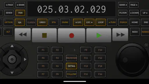TouchDAW screenshot