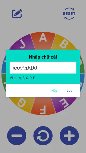 Roue de Lettres screenshot